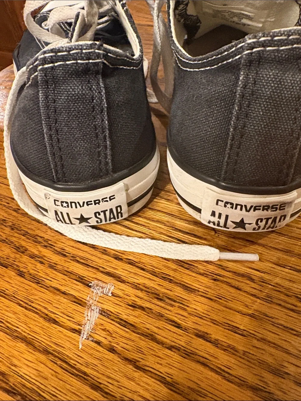 Converse Kids Black and White Low Top Sneakers